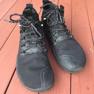 Vivobarefoot trailknit shoe size 38, black, 7.5